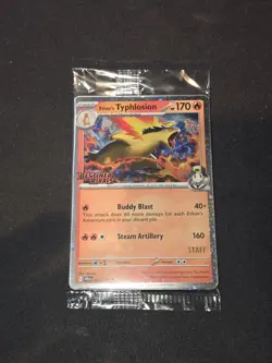 Pokemon Sealed Destined Rivals STAFF Prerelease Promos All 4x Cards - Image 1
