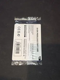 Pokemon Sealed Destined Rivals STAFF Prerelease Promos All 4x Cards - Image 2