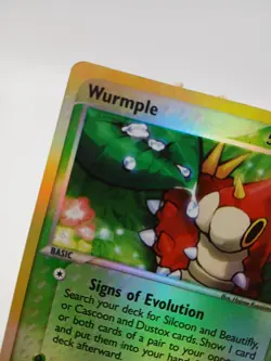 Wurmple 78/109 - EX Ruby & Sapphire - Common Reverse Holo LP Pokemon Card, 2003 - Image 2