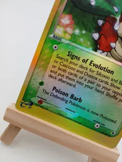 Wurmple 78/109 - EX Ruby & Sapphire - Common Reverse Holo LP Pokemon Card, 2003 - Image 3