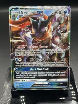 Greninja GX SM197 Holo Black Star Promo Pokemon Card NM - Image 1