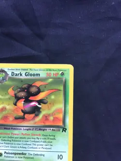 Pokemon Cards: Team Rocket 1st Edition Uncommon: Dark Gloom 36/82 - Image 3