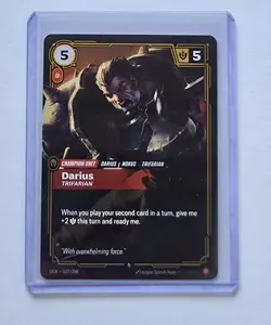 Darius - Trifarian Epic Foil 027/298 Riftbound Origins - Image 1