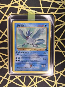 🔥 Articuno 17/62 🔥 Original Non Holo Rare Fossil Set Pokemon Card WOTC 1999 - Image 1