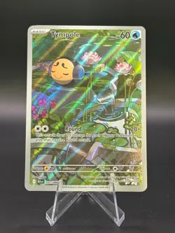 Pokemon TCG Tympole 103/086 SV Black Bolt Illustration Card NM/M Condition - Image 1