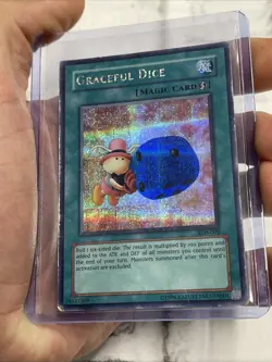 Graceful Dice EDS-002 Eternal Duelist Soul Secret Rare LP Card Vintage Yugioh! - Image 1