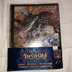 Card Binder Yu Gi Oh Holds 180 Cards Brand New - Image 1