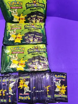 100 Packs of Pokemon 2023 Trick or Trade Booster Bundle, Each Pack 3 cards - Image 2