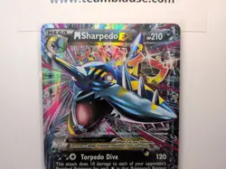 2017 Pokemon M Sharpedo EX XY200 Black Star Promo NM Card HOLO - Image 2
