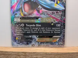 2017 Pokemon M Sharpedo EX XY200 Black Star Promo NM Card HOLO - Image 3