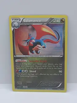 Pokemon TCG Salamence Holo Rare Card 8/20 Dragon Vault - Near Mint - Image 2