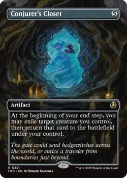 ~ Conjurer's Closet (Borderless) ~ NM Foil ~ Innistrad Remastered ~ MTG ~ - Image 1