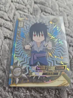 Sasuke Uchiha NR-TGR-020 Naruto Kayou Card - Image 2