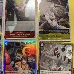 One Piece The Best Vol. 2 (PRB-02) lot of 12 foil cards NM - Image 3