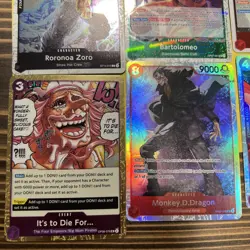 One Piece The Best Vol. 2 (PRB-02) lot of 12 foil cards NM - Image 4
