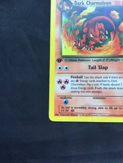 Pokemon Cards: Team Rocket 1st Edition Uncommon: Dark Charmeleon 32/82 - Image 5
