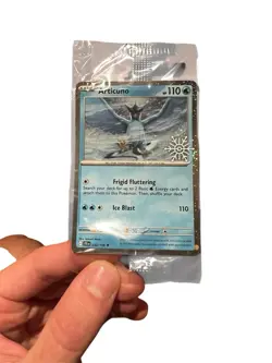 Pokemon TCG Snowflake Stamped Cards Bundle Sealed Promo Cards X5 - Image 3