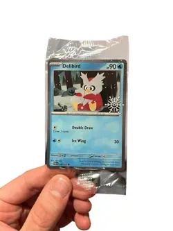 Pokemon TCG Snowflake Stamped Cards Bundle Sealed Promo Cards X5 - Image 4