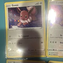 Eevee SWSH127 Sword & Shield Promo 6 Card LOT Cosmos Holo Black Star Promo NM/M - Image 2