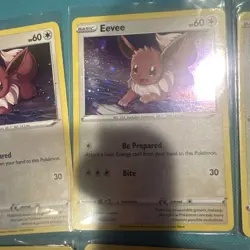 Eevee SWSH127 Sword & Shield Promo 6 Card LOT Cosmos Holo Black Star Promo NM/M - Image 3