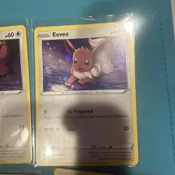 Eevee SWSH127 Sword & Shield Promo 6 Card LOT Cosmos Holo Black Star Promo NM/M - Image 4