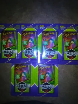 Pokemon TCG Mystery Pack Chase Packs Seeded 1:10 CVS Booster Foil Card - Image 1