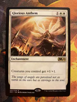 Glorious Anthem Magic The Gathering MTG Single X1 Card NM Core Set 2021 M21 - Image 3