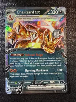 Charizard ex 196 Sv: Scarlet & Violet Promo Cards Holo - Image 2
