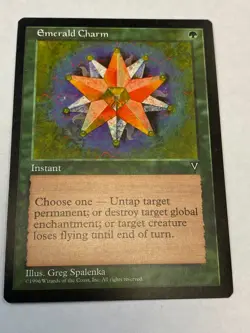 Emerald Charm - Magic the Gathering MTG Visions Single Card - Image 1