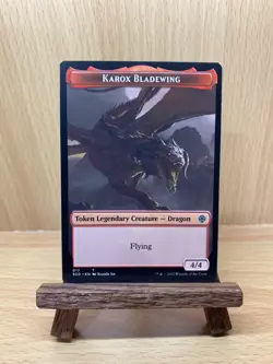 Karox Bladewing Double Sided Token - NM - SCD 017 MTG Magic The Gathering - Image 1