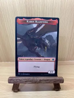 Karox Bladewing Double Sided Token - NM - SCD 017 MTG Magic The Gathering - Image 2