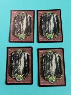 4x Unglued Forest - MTG - Magic the Gathering - x4 - Image 1