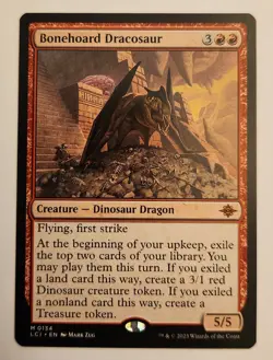 Bonehoard Dracosaur LCI #134 Mythic Regular NM+ - Image 1