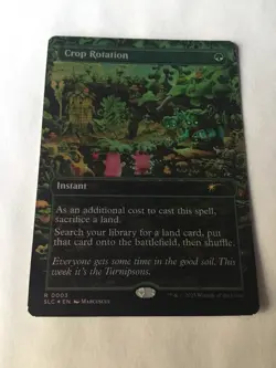 Crop Rotation Foil Secret Lair MTG AZ Free Shipping - Image 1