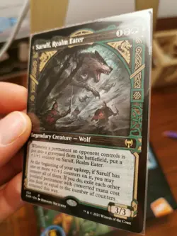 Sarulf, devoreur de royaumeKaldheim: Extras - Sarulf, Realm Eater Showcase MTG - Image 2