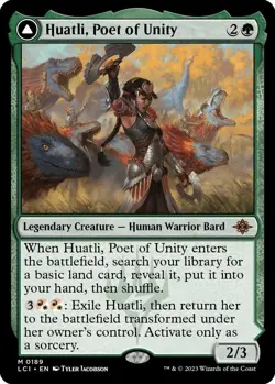 Huatli, Poet of Unity - The Lost Caverns of Ixalan - 0189 - MTG - LP - Mythic - Image 1