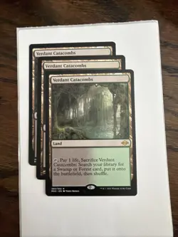 MTG Verdant Catacombs, NM-Mint, English Modern Horizons 2 - Image 3