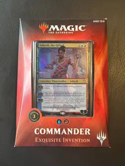 Magic The Gathering: 2018 Exquisite Invention Commander Deck SEALED NEW 630509632244 - Image 1