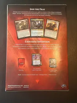 Magic The Gathering: 2018 Exquisite Invention Commander Deck SEALED NEW 630509632244 - Image 2