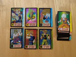 Dragon Ball z carddass hondan Part 18 set DP cards DBZ Bandai PREMIUM SET full - Image 1