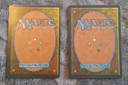 2 MTG Ice Age Jester's Masks - Rare Artifact - NM - Image 2