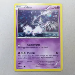 Mew XY192 X & Y Cosmos Holo Ultra Rare Black Star Promo Pokemon Card - Image 1