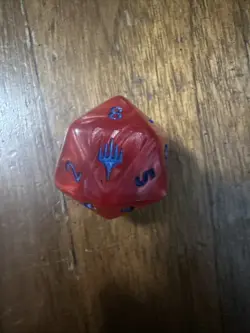 2025 Magic The Gathering Spider-Man Oversized D20 Spin Down Life Counter TCG Die - Image 2