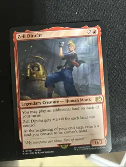 Zell Dincht - 0170 - Final Fantasy - MTG - NM/M - Image 1