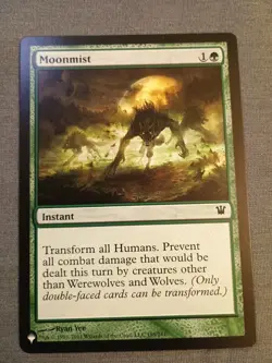 Moonmist The List Reprints Regular NM C 195/264 - Image 1