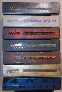 Mtg From The Vault Empty Boxes And Posters Lot [Read Description] - Image 3