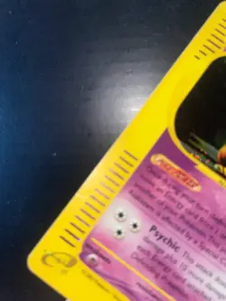 PSA 7 Alakazam H1/H32 Skyridge Holo Pokemon Card NEARMINT Eng - Image 5