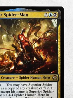 Superior Spider-Man 155 - MTG Marvel’s Spider-Man - Legendary Rare 4/4 UB - Image 3