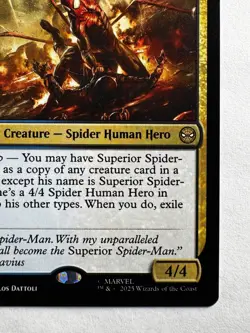 Superior Spider-Man 155 - MTG Marvel’s Spider-Man - Legendary Rare 4/4 UB - Image 4