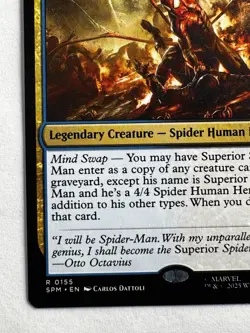 Superior Spider-Man 155 - MTG Marvel’s Spider-Man - Legendary Rare 4/4 UB - Image 5